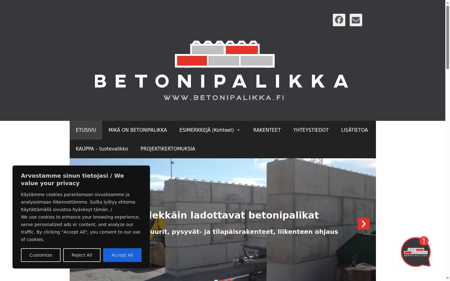 Sutikimo reklamjuostės, rodytos prieš bet kokią sąveiką, ekrano kopija