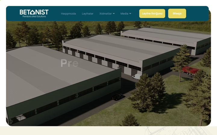 Screenshot of betonist.az
