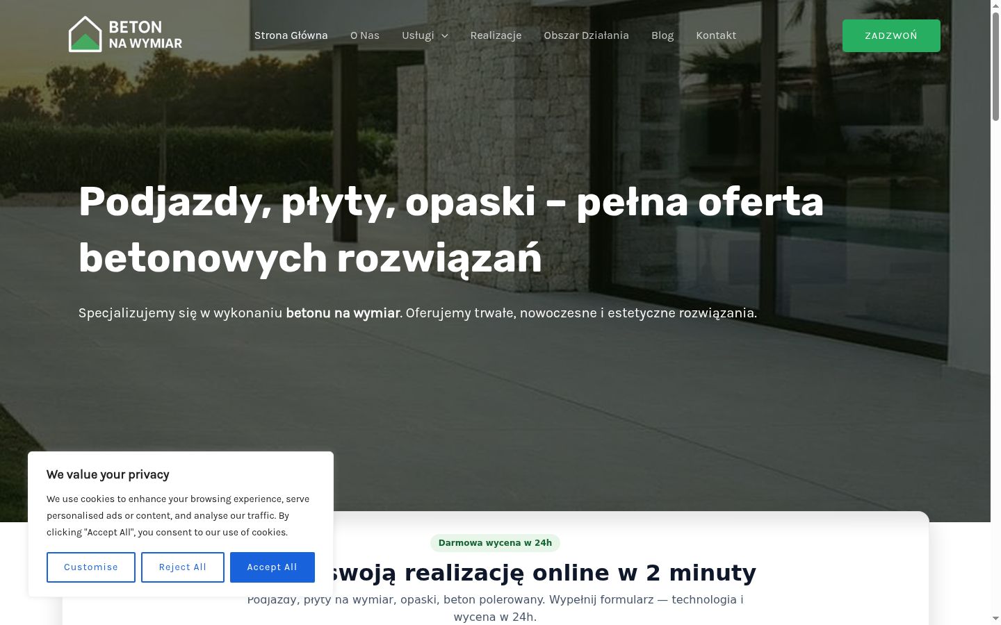 Sutikimo reklamjuostės, rodytos prieš bet kokią sąveiką, ekrano kopija