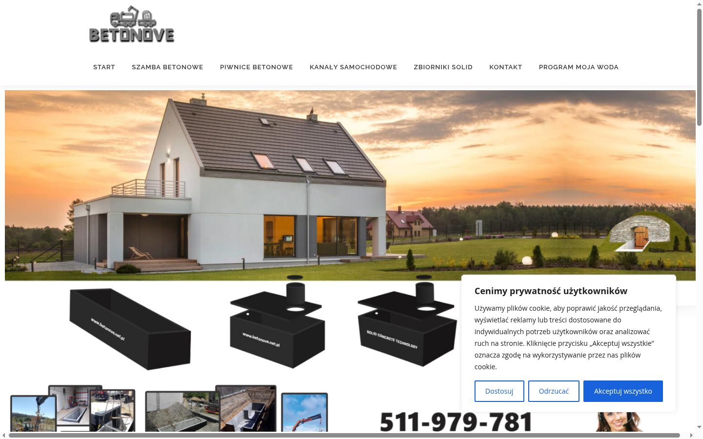 Screenshot tal-banner tal-kunsens muri qabel kwalunkwe interazzjoni