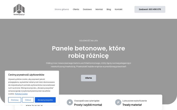 Screenshot of betonowystyl.pl