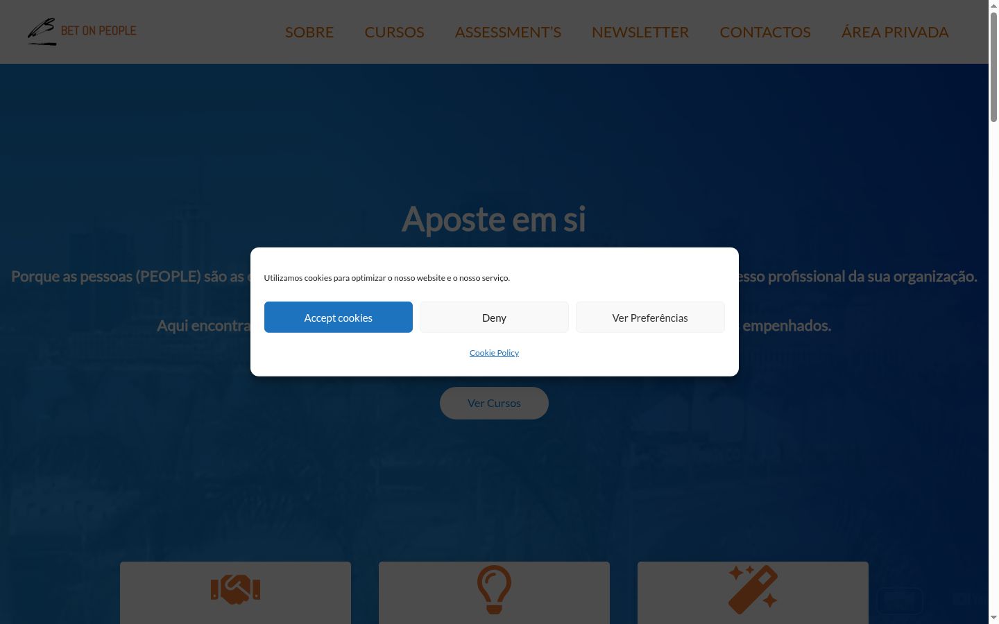 Sutikimo reklamjuostės, rodytos prieš bet kokią sąveiką, ekrano kopija