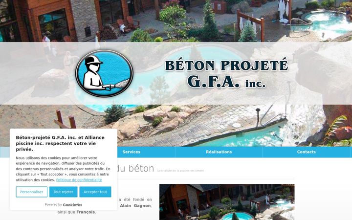 Screenshot of betonprojetegfa.com