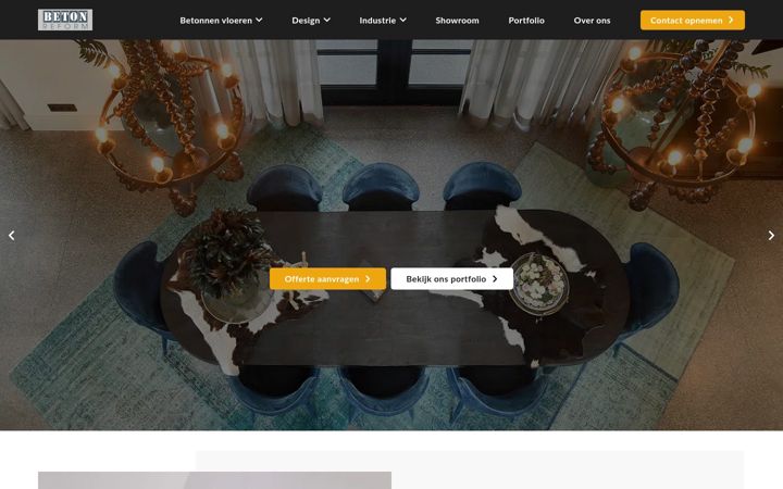 Screenshot of betonreform.nl