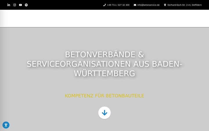 Screenshot of betonverbaende-bw.de