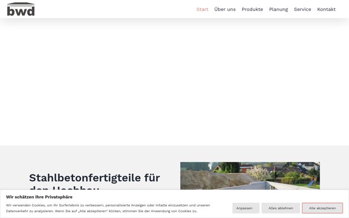 Screenshot of betonwerk-deuna.de