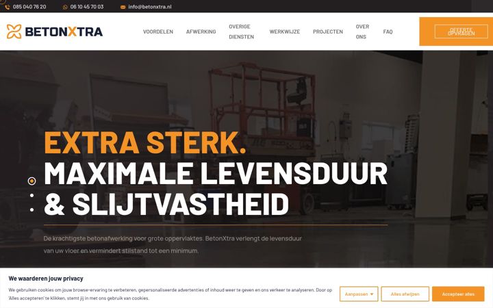 Screenshot of betonxtra.nl