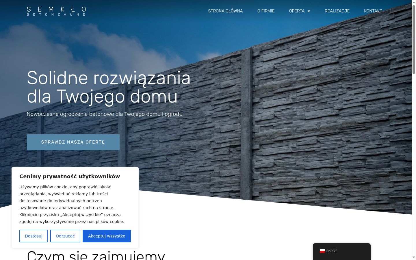 Snímka obrazovky banera súhlasu zobrazeného pred akoukoľvek interakciou