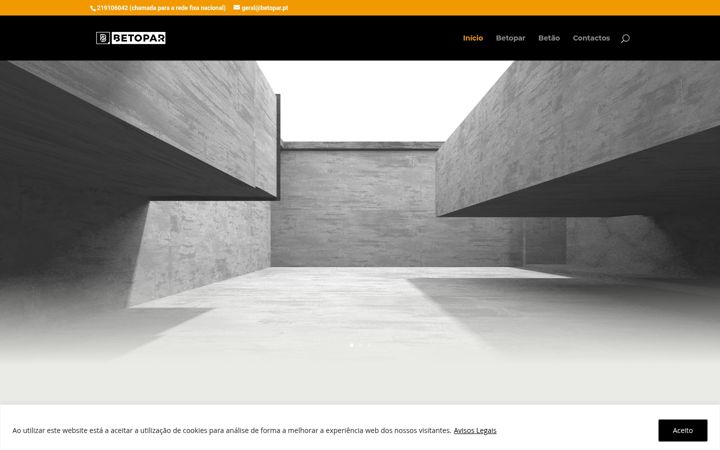 Screenshot of betopar.pt