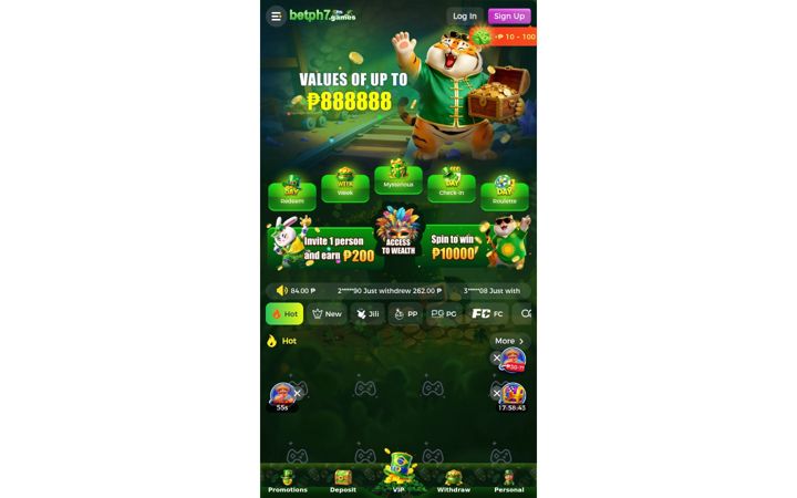 Screenshot of betph7.games