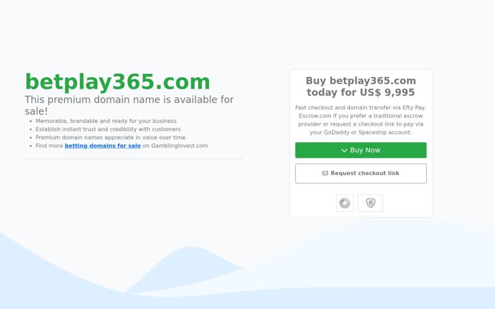 Screenshot of betplay365.com