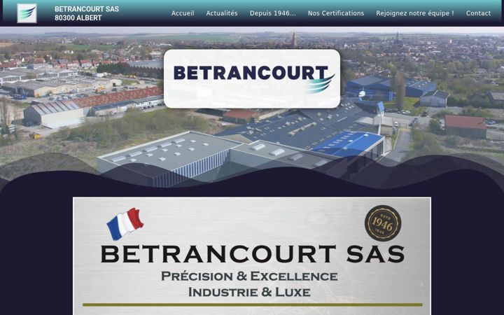 Screenshot of betrancourt.fr