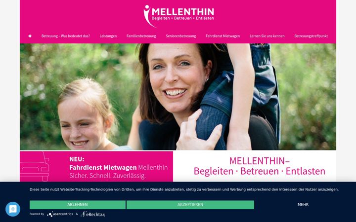 Screenshot of betreuen-mellenthin.de