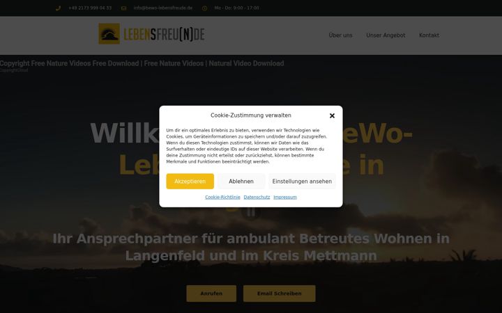 Screenshot του betreutes-wohnen-langenfeld.de