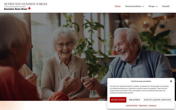 Screenshot του betreutes-wohnen-wirges.de