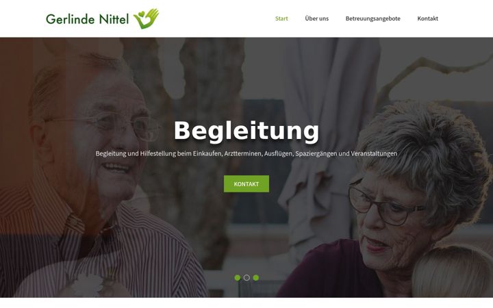 Screenshot του betreuung-nittel.de
