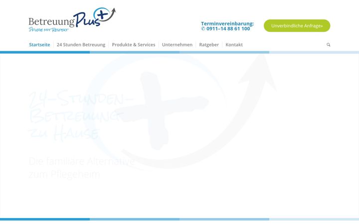 Screenshot του betreuungplus.de
