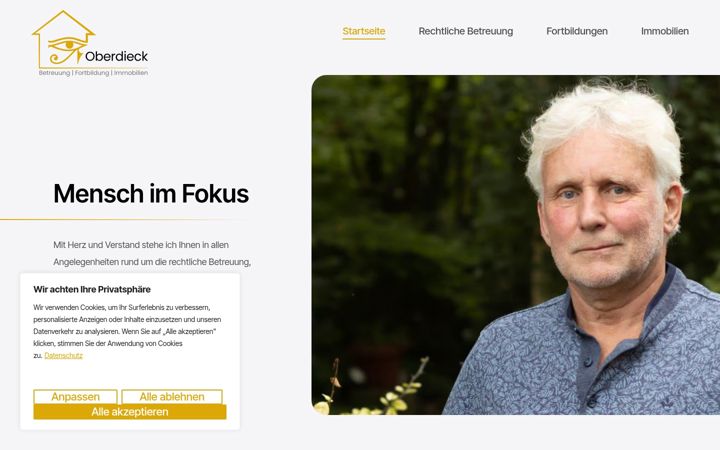 Screenshot of betreuungsbuero-oberdieck.de