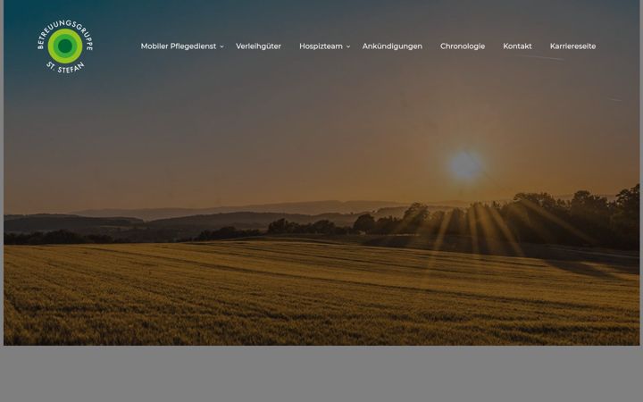 Skærmbillede af betreuungsgruppe-st-stefan.org