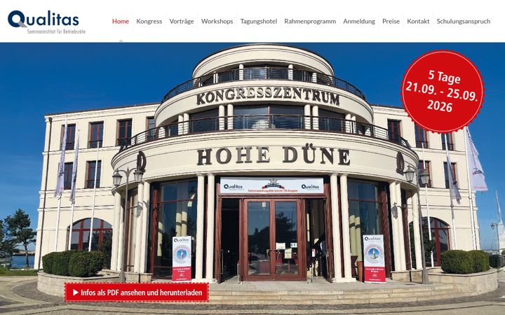 Zrzut ekranu betriebsraete-kongress-warnemuende.de