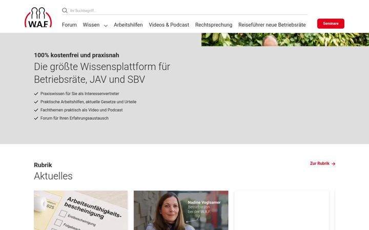 Screenshot of betriebsrat.com