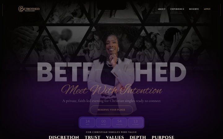 Screenshot of betrothedltd.com