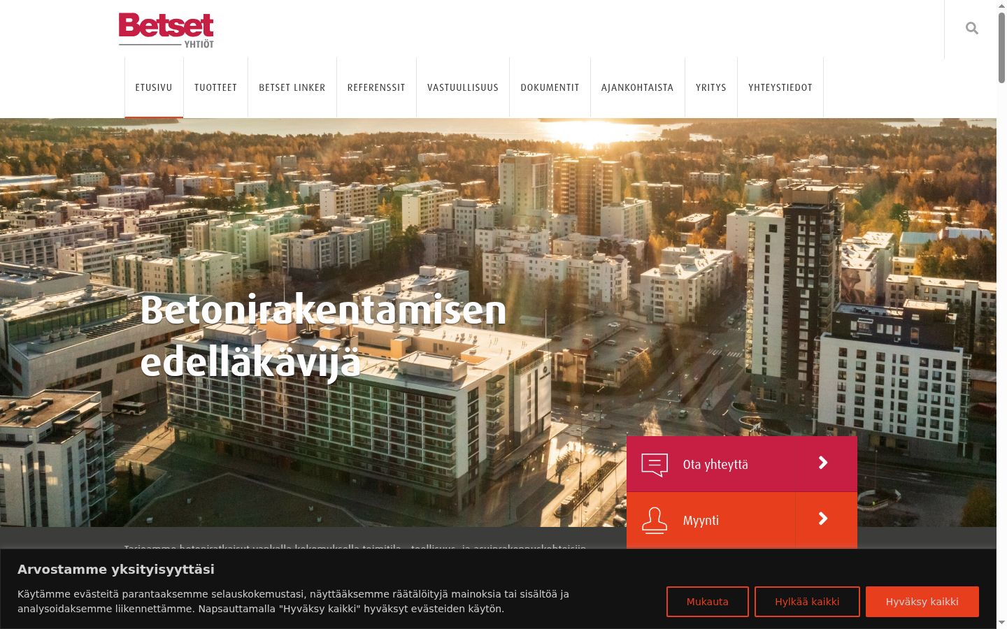 Snímek obrazovky baneru souhlasu zobrazeného před jakoukoli interakcí