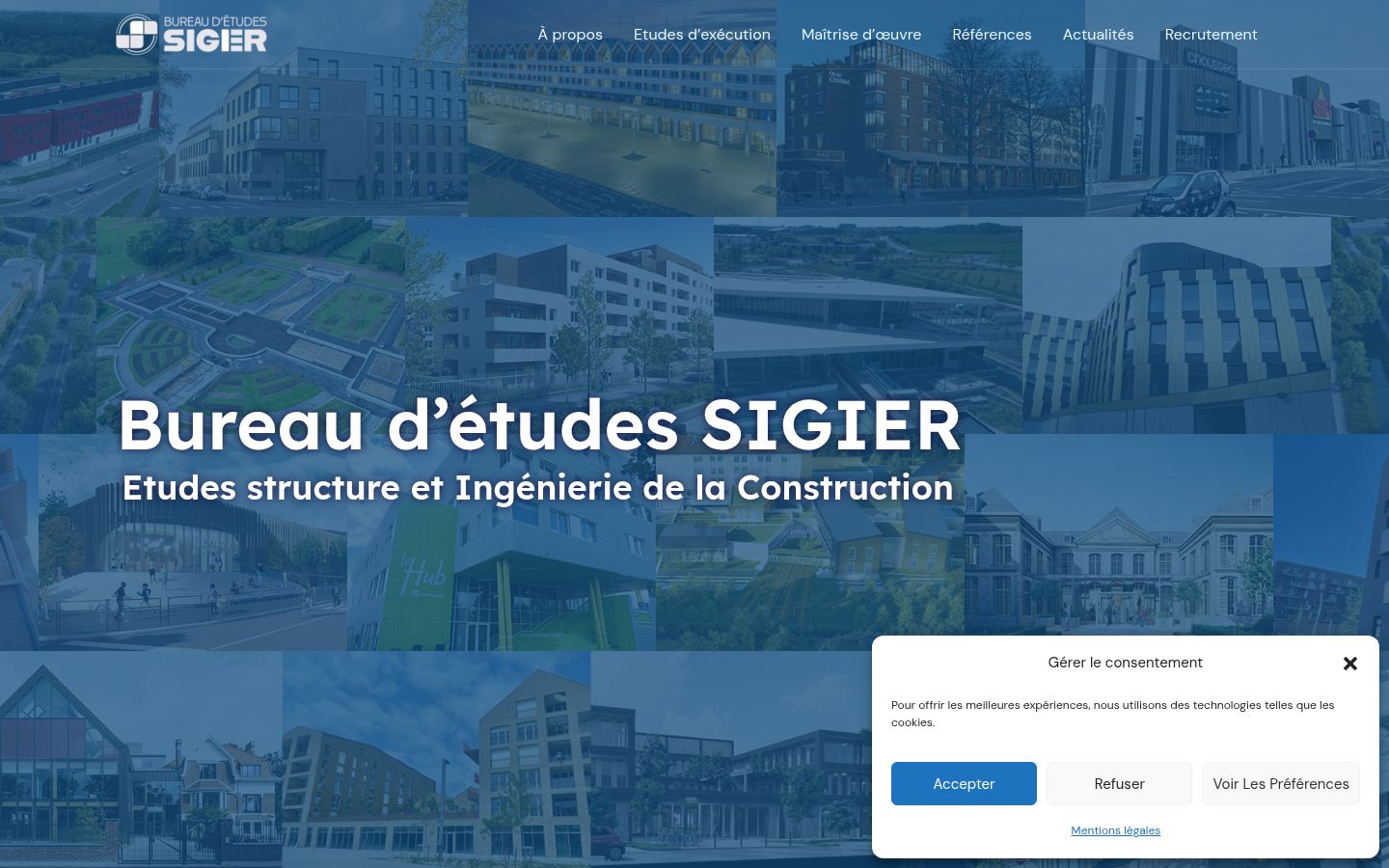 Screenshot van de toestemmingsbanner zoals getoond vóór enige interactie