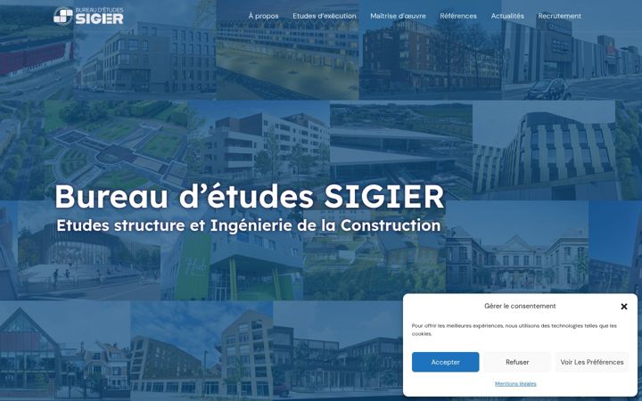 Screenshot ta' betsigier.fr