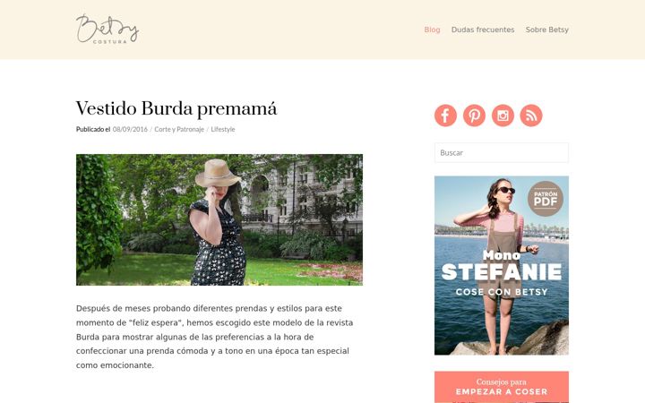 Screenshot of betsy.es