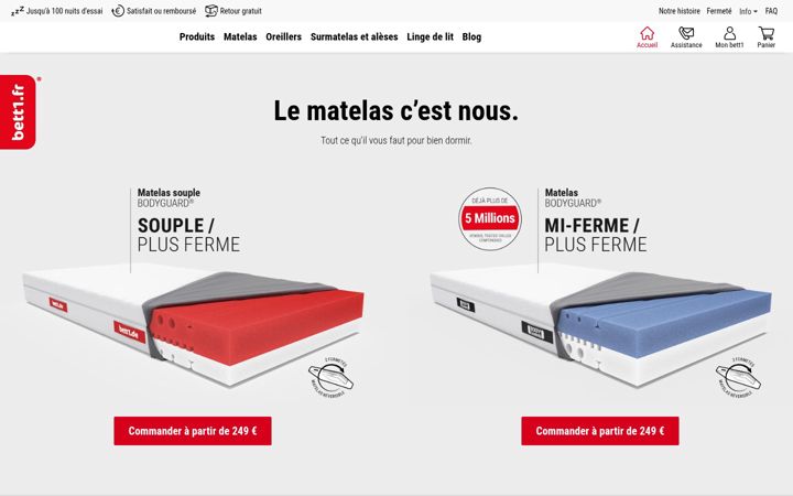 Screenshot ta' bett1.fr