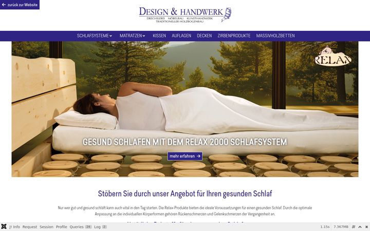 Screenshot of betten-butzer.de