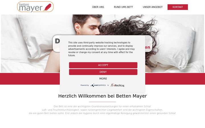 Screenshot of betten-mayer.de