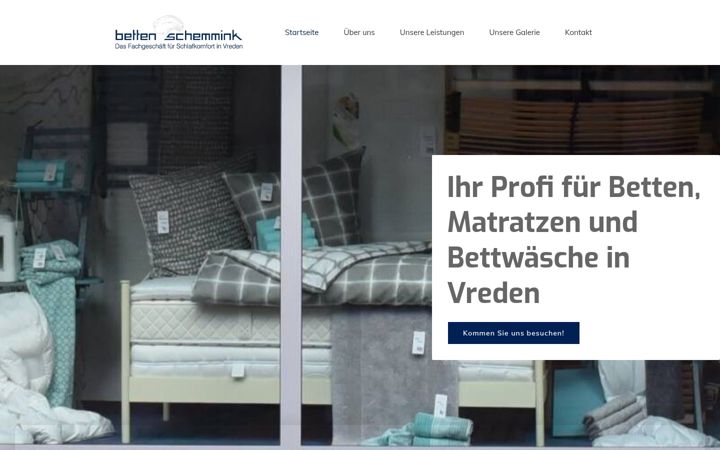 Ekrano kopija betten-schemmink.de
