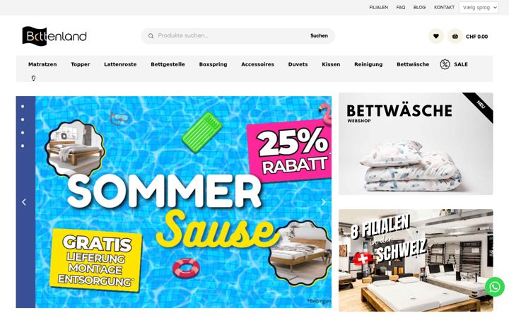 Skærmbillede af bettenland.ch