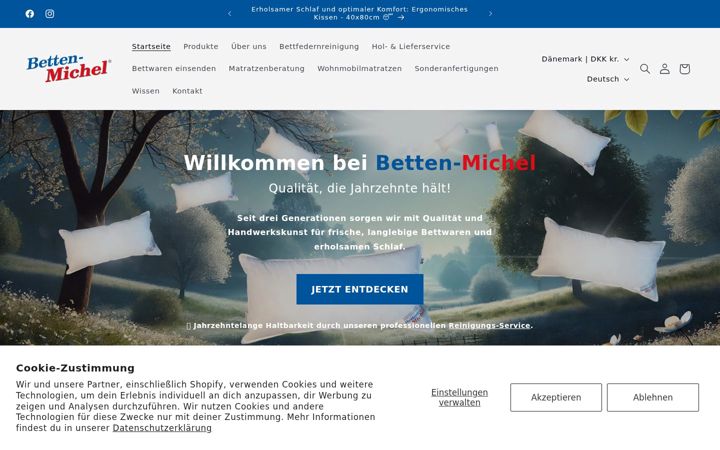 Screenshot of bettenmichel.de