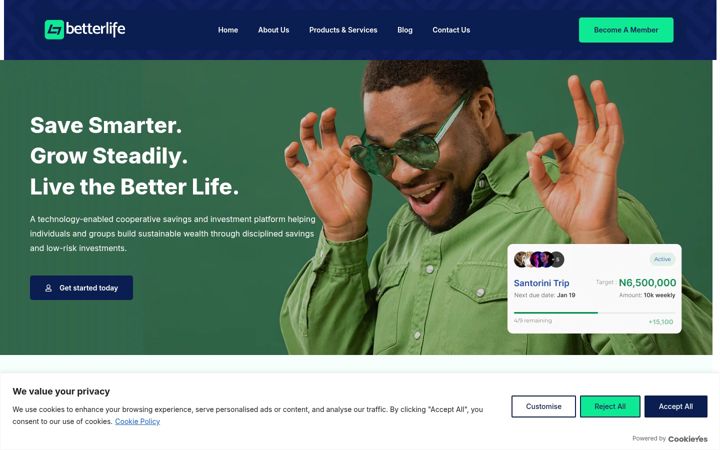 Screenshot of better-life.africa