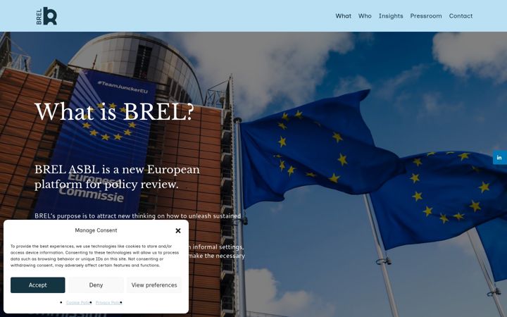 Screenshot of better-reg.eu