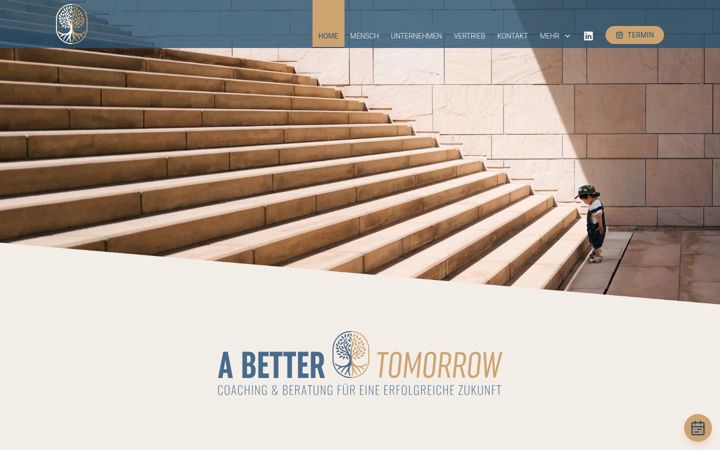 Screenshot of better-tomorrow.de