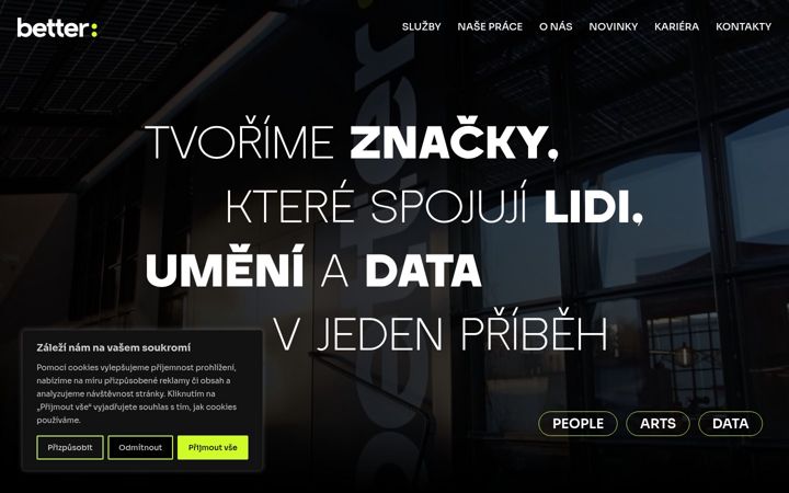 Zrzut ekranu better.cz