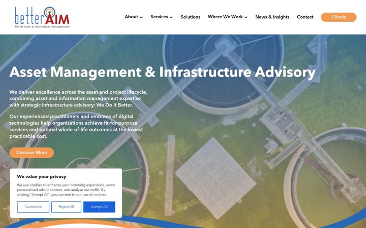 Screenshot of betteraim.com.au
