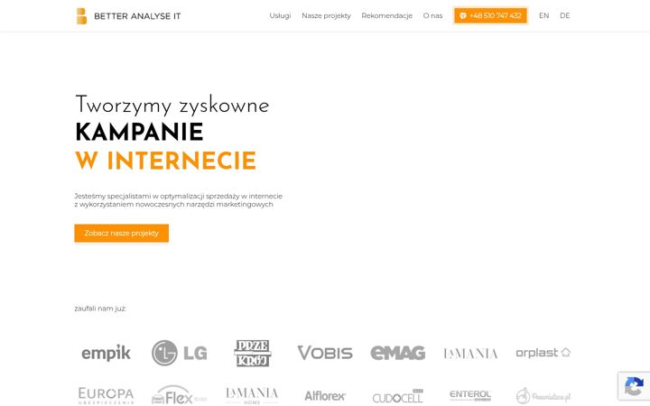 Screenshot of betteranalyse.com