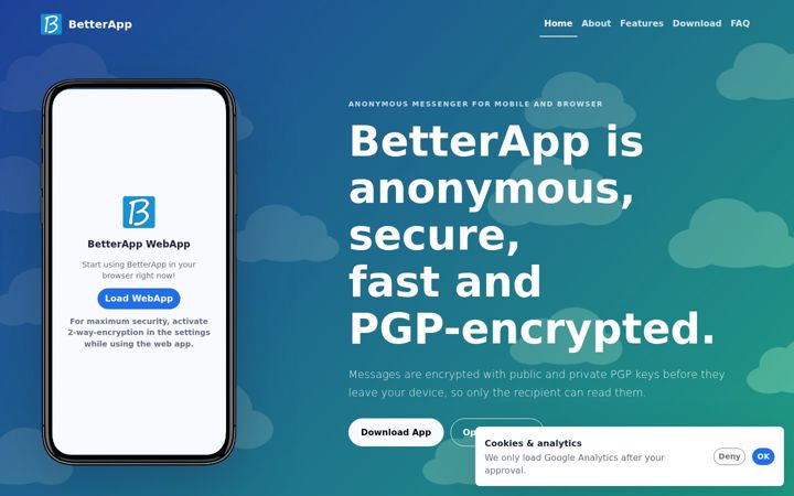 Screenshot of betterapp.de