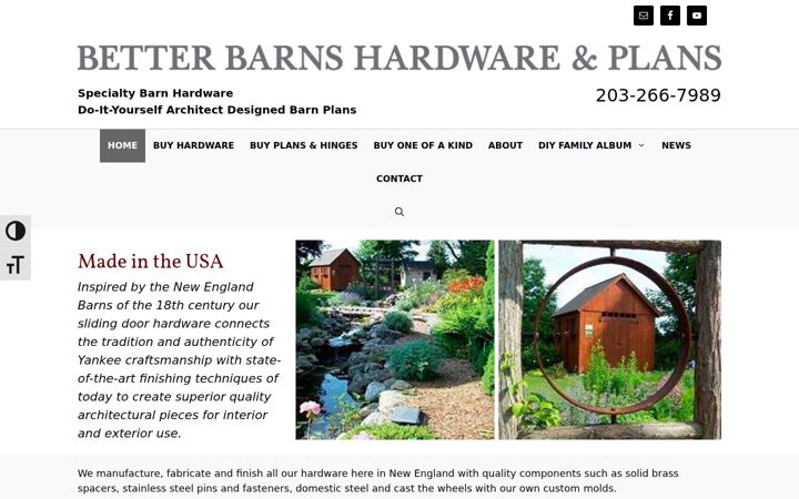 Screenshot of betterbarns.com