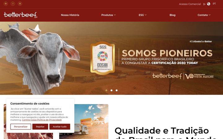Screenshot stránky betterbeef.com.br