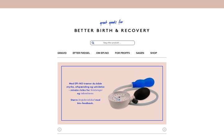 Screenshot of betterbirth.dk