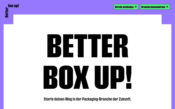 Screenshot of betterboxup.de