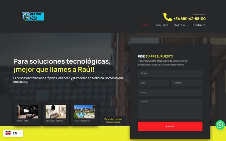 Zrzut ekranu bettercallraul.es