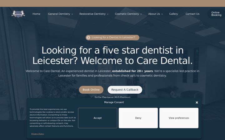 Screenshot von bettercaretogether.co.uk