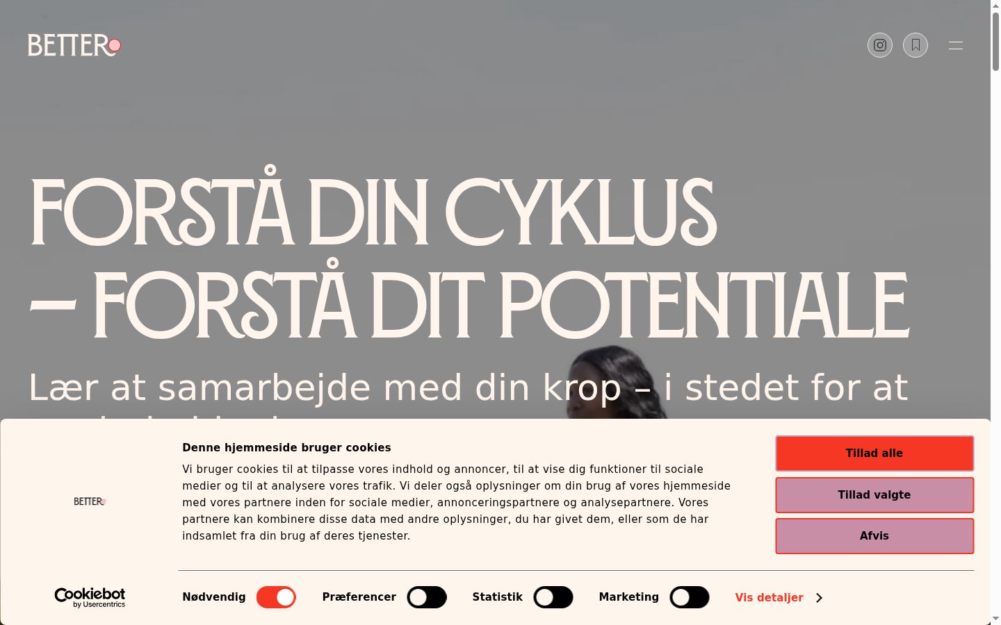 Screenshot tal-banner tal-kunsens muri qabel kwalunkwe interazzjoni